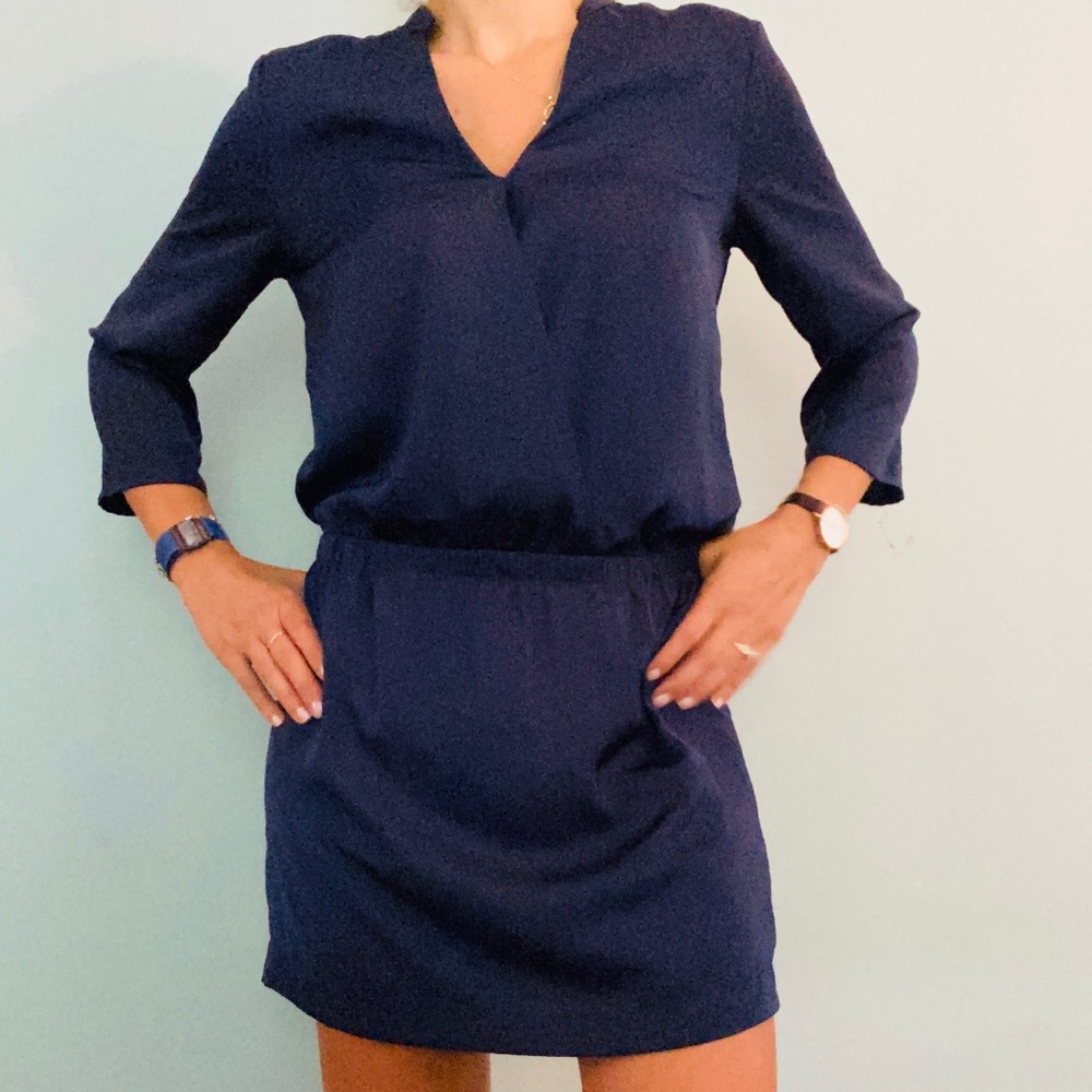 H&M blue dress